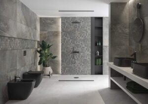 porcelain tile bathroom