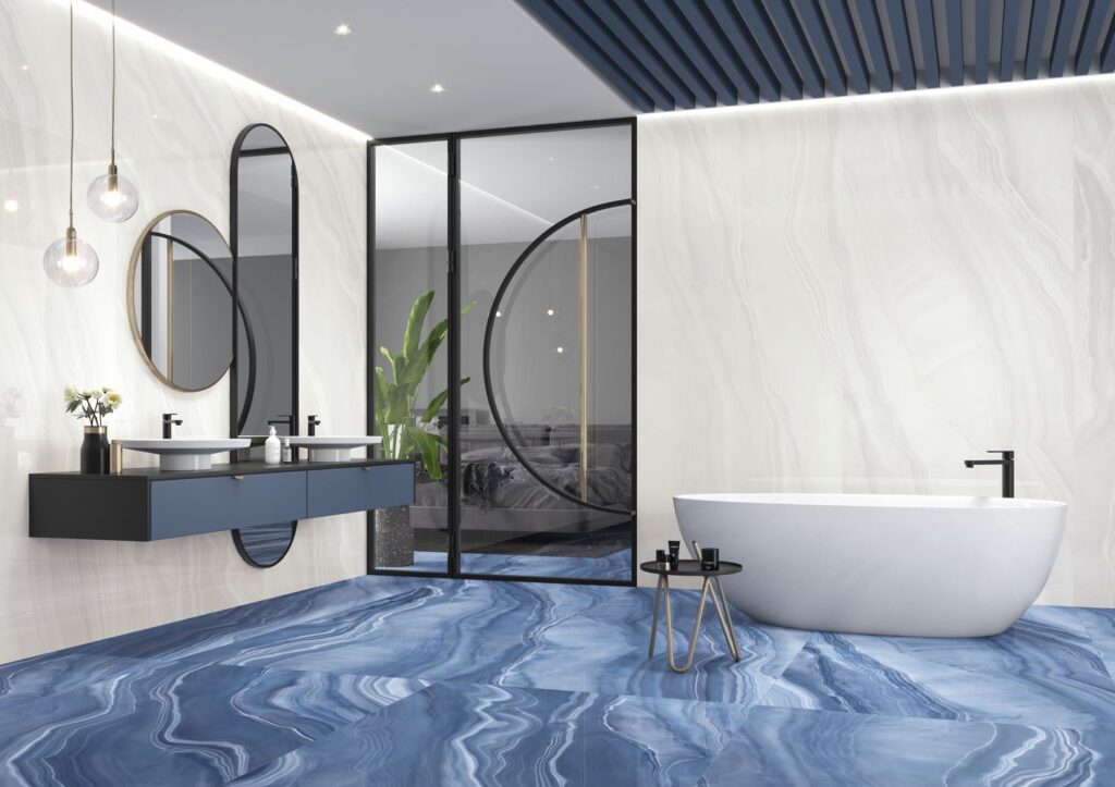 modern bathroom, onix european tile