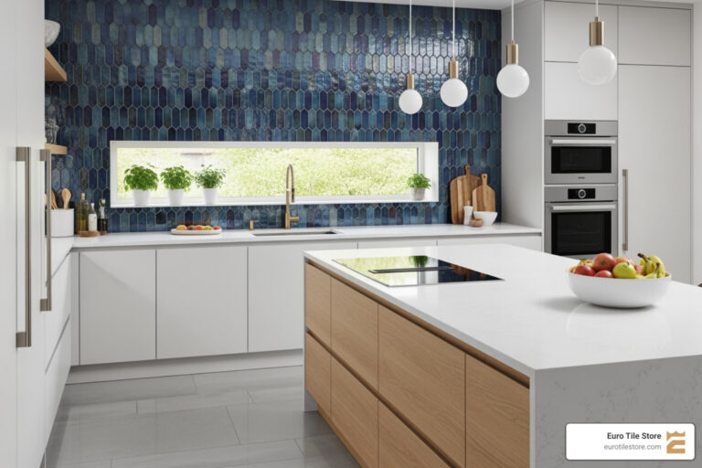 Kitchen tile design