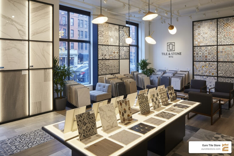 NYC tile showroom